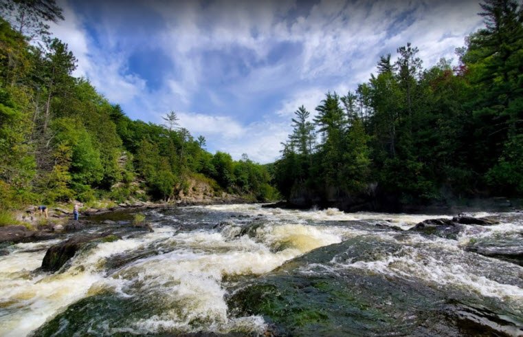 Menominee River State Recreation Area, Wisconsin, USA